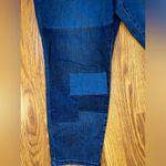 Adorable New Martha Stewart Patchwork Crop Jeans! Size 28W Photo 1