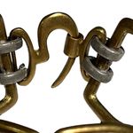 Rare One Of A Kind Horse Bit Modernist Multi Metal Bracelet Unisex Photo 1