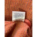 Flax  Burnt Orange Button Front Lagenlook Jacket Top 2 Pockets Size P US 4-6 Photo 9