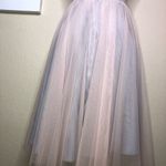 Space 46 Dove Gray & Pink 4 layer Tulle Skirt The Wendy Skirt Lined Size Small Photo 5
