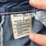 Miss Me Miss Me Low Rise Skinny Jeans Gold Sequin M Pockets Western Women's 30 x 31.5 Photo 4