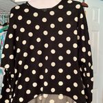 YA Los Angeles Super Cute Lightweight Polka Dot Sweater Photo 0