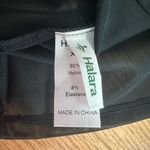 Halara NWT Sheer Round Neck Mesh Longline Running Tank Top Sz XL black Photo 11