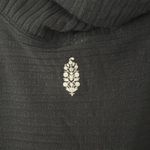 Free People Movement Women's Black Turtleneck Oversized High Low Top Size M Photo 9