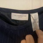 Liz Claiborne SUITS Navy Blue Rancher Pin Striped Pants Slacks Size 14 Photo 5