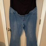 Destination Maternity medium wash flare leg jeans. Size undefined Photo 0