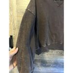 Urban Outfitters Ninth Hall Sweatshirt Size Medium Brown Acid Washed Vintage look Grunge Street Photo 3