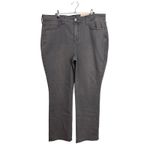 NYDJ Ellison Jeans Womens 18W Destiny Gray Straight Leg High Rise Lift Tuck NWT Photo 1