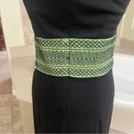 Kay Unger  black With Lace Overlay cocktail /evening dress size 4 New Years Lined Photo 13