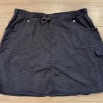 Kuhn Casual Black Cargo Skort Pockets and Built in Shorts Hiking Athletic Golf L Size L Photo 0