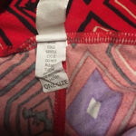LuLaRoe  Women's Halloween  Red Bat Leggings Photo 2