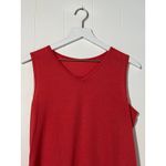Merrell  Shirt Sleeveless Lightweight Opti-Wick V-Neck Relaxed Coral Size Large Photo 3