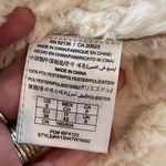 Guess  faux Shearling suede Beige Vest Coat Jacket Size Small New With Tags Photo 4