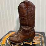 Dan Post  Women’s Cowboy Boots Size 7 M Antique Tan Mignon Leather Mistie DP3211 Photo 1