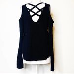 Generation Love  Marie Crisscross Sweatshirt Black Photo 4