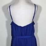 Gianni Bini Blue Sleeveless Midi Dress NWT Size Large Blue Wedding Guest Dress Photo 5
