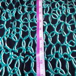 Banana Republic  Sleeveless Drape Front Dress Womens Medium Geometric Print Midi Photo 9