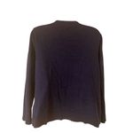 Philosophy  Republic Sweater Women’s Size XL Cardigan Navy Silver Toggles Photo 2