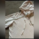 Athleta Pullover Yogi High Low Sweatshirt Pearl White Hoodie Long Size Small Photo 6