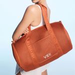 Victoria's Secret VSX Mesh Duffle Bag Orange Photo 1