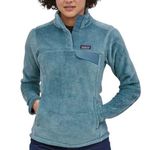 Patagonia Re-Tool Snap-T Fleece Pullover Women S Blue Outdoor Travel Cottage Photo 0