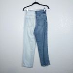 PacSun Blue Two-Tone High Rise Straight Jeans Size 25 Photo 3