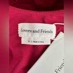 Lovers + Friends Rebel Slip Ruby Red Velvet Dress NWT size XLarge Photo 7