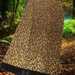 Lemme for Nina Lenard Tan and black leopard skirt Size M Photo 4
