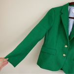 J.Crew  Green Picnic Tweed Comb Schoolboy Blazer Size 4 Photo 6