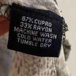 Tolani Reptile Print Button Front Blouse Medium Photo 6