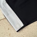 Athleta  size 4 black and white interstellar tight side zipper no flaws Photo 2