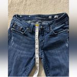 Miss Me Women'sβ Low Rise Straight Dark Wash Distressed Jeans Size 27 Photo 11