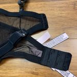 Victoria's Secret Black Velvet Lace Unlined Demi Bra Size 34DDD Underwire Sexy Photo 5