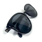 Givenchy 55mm Special Fit Gradient Sunglasses Black Gray NWT Photo 9