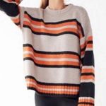 Urban Outfitters  Bobby Striped Crewneck Boyfriend Sweater XS Photo 0