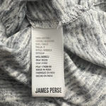 James Perse James‎ Perse Melange Button Down Top in Gray Size 2 / US Medium Photo 11