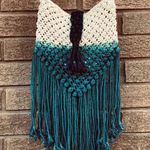Street Level  OMBRÉ CROCHET MACRAME BOHEMIAN STYLE CROSSBODY BAG Photo 0