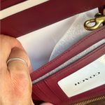 Coach Authentic  1941 crossgrain leather continental zip around wallet/Wristlet Photo 5