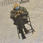 Current Mood Bernie Sanders Funny Graphic Shirt Meme Bella Canvas Large White Photo 1