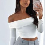 White Fox Top Size M Photo 0