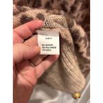 Vineyard Vines  Women's L‎ Leopard Print Mohair Wool Blend Sweater Quiet  Luxury Photo 4