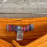 Urban Outfitters  Lena Chenille Wide Leg Pant Pumpkin Orange Sz 4 Photo 3