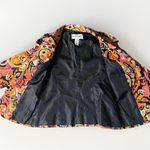 VTG Victor Costa Paisley Print Blazer Jacket Photo 7