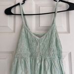 SO Flowy Blue Tank Top Photo 0