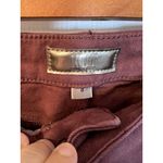 Kut From The Kloth Reese Straight Leg Ankle Jeans Size 8 Bordeaux High Rise Photo 7