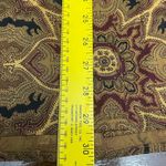 Jones New York  Paisley Shirt in Brown and Gold Photo 5