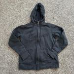 Carhartt dark charcoal gray zip-up hoodie sweatshirt size XS Photo 4