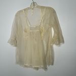 Sear vintage sheer gown and cover size medium White Photo 4