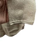 Michael Kors Cream Knit Sweater with Gold Button Photo 9