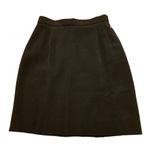 Giorgio Armani Le Collezion Black Pencil Skirt Size 2 Black Photo 3